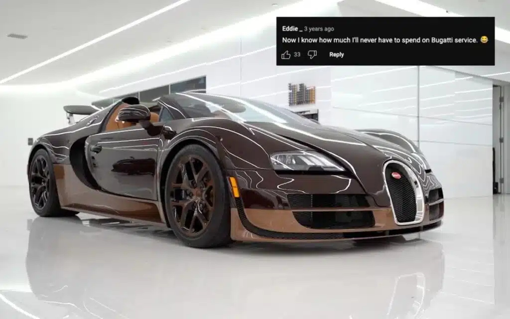 Oil Change Cost Bugatti Veyron At Marvinabucklin Blog