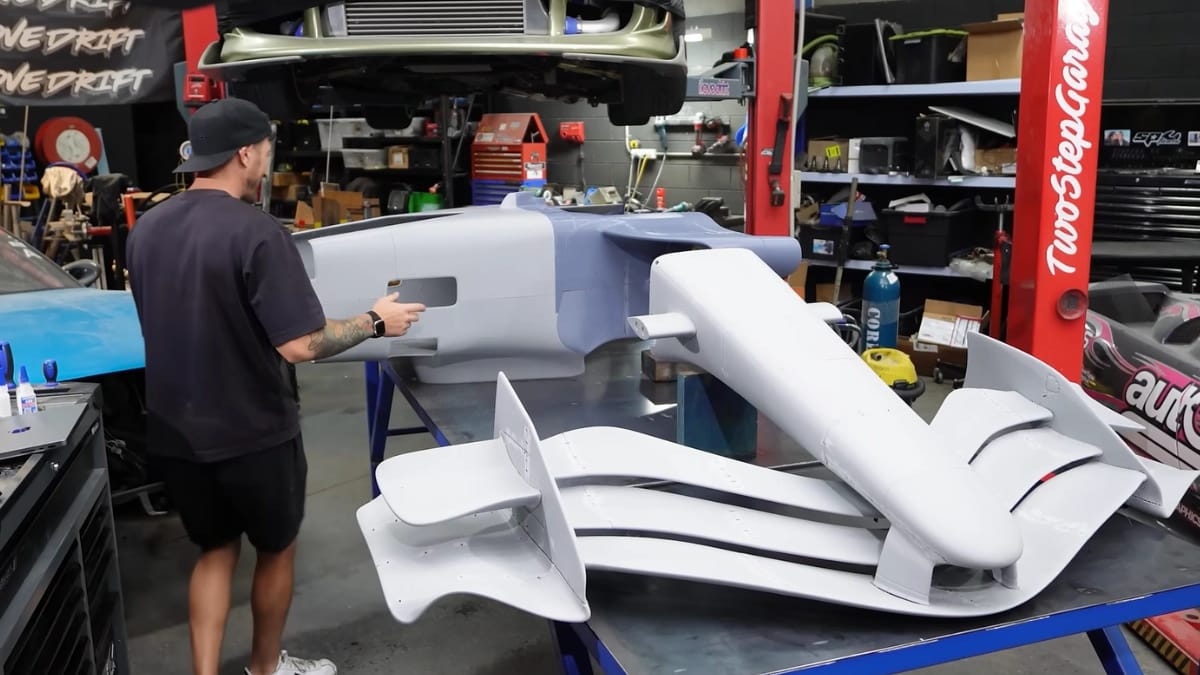 F1 Build Man who's 3D-printing an entire full scale F1 car reveals it took over ...