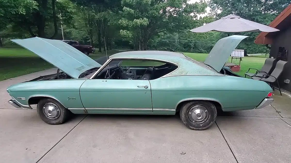 Chevelle Rarest Chevy Chevelle dug out from Ohio barn turns out to be rare one-of-three ...