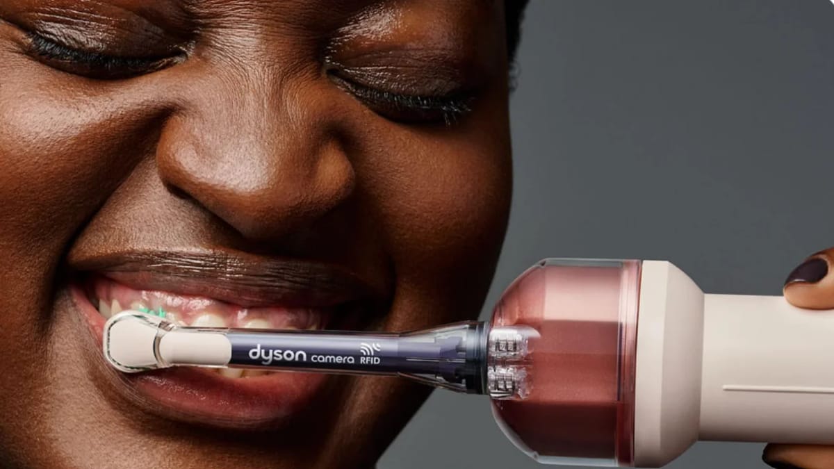 Dyson releases a $499 AI-powered toothbrush that has a 100,000-pixel ...