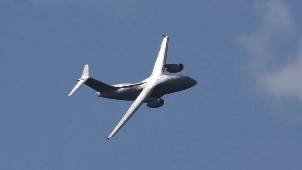 Antonov AN-178 hits the skies in almost no time at all with very