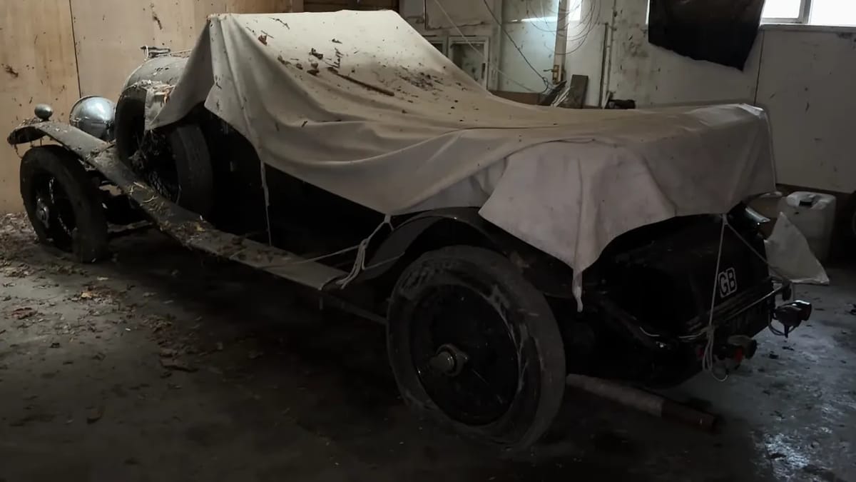 Man explores abandoned property and uncovers a rare car worth over $1M hiding in a barn