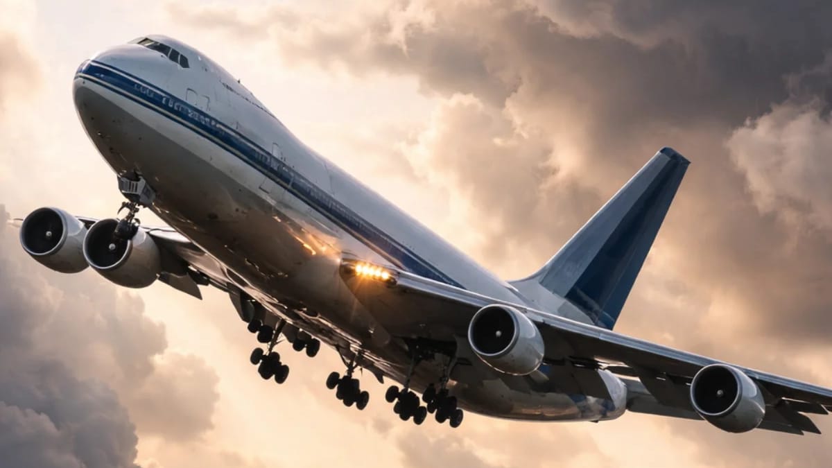 A Boeing 747 cargo jet unbelievably reached high supersonic speeds ...
