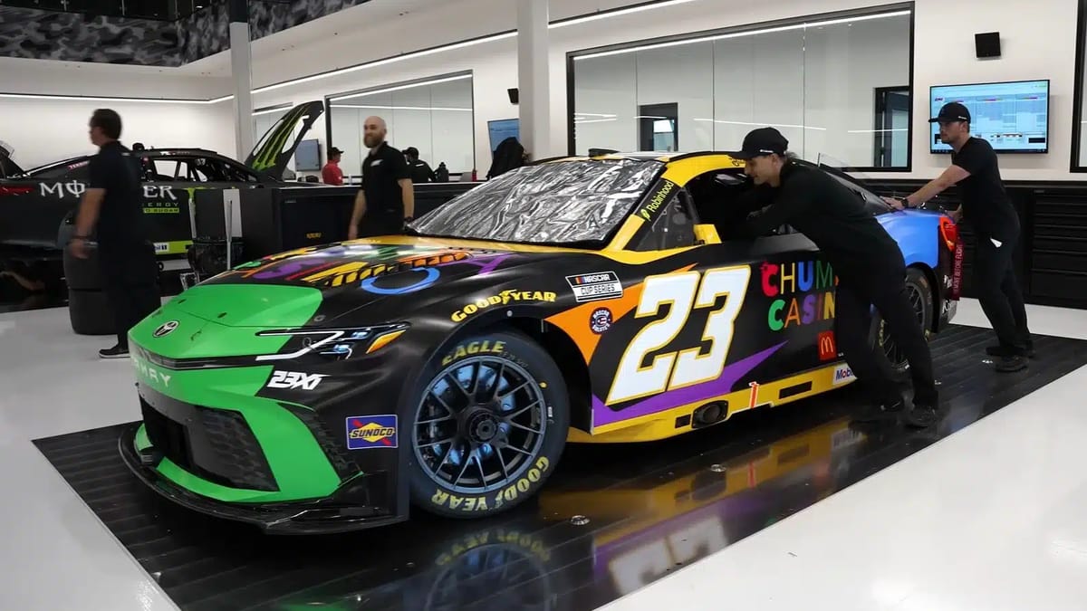 Denny Hamlin and Michael Jordan built the most advanced NASCAR garage