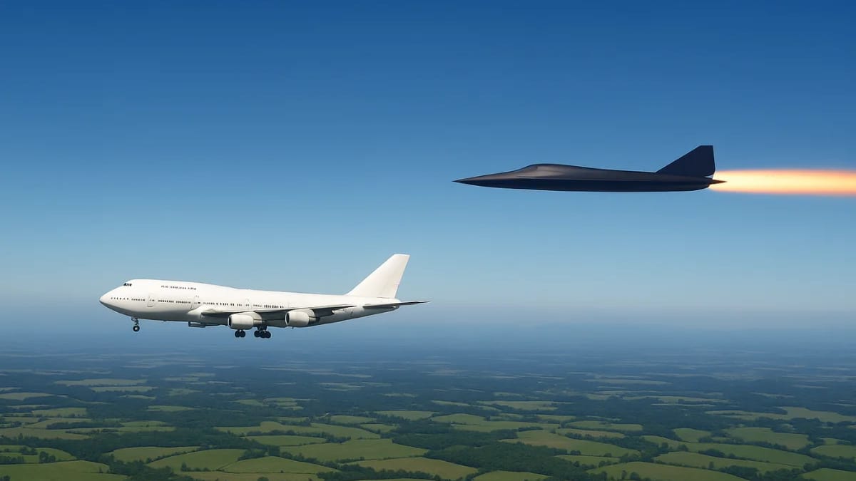 Unbelievable simulation shows the jaw-dropping speed difference between ...