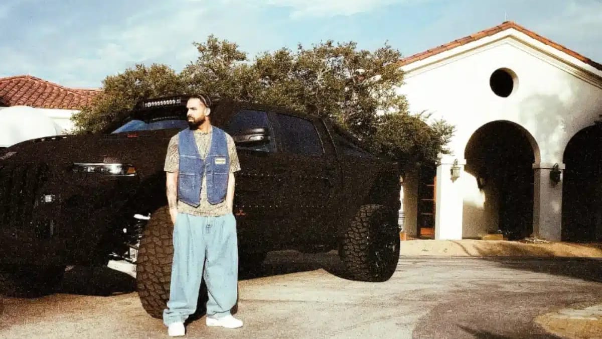 Drake showed off his super truck based on a Ram TRX built for the ...