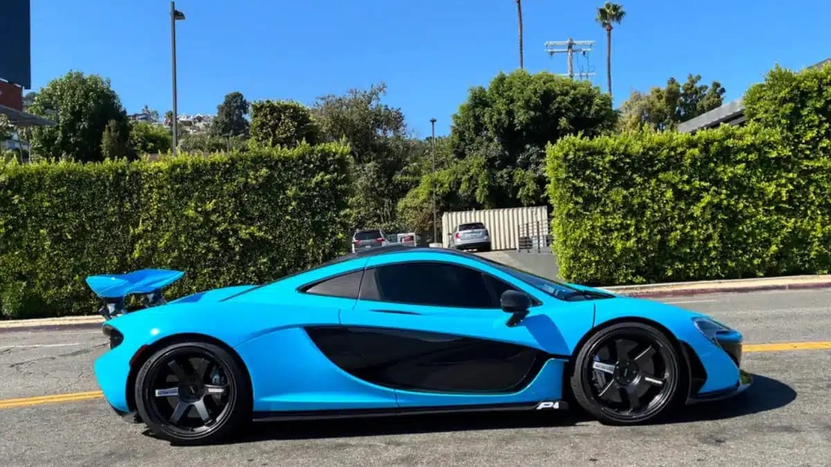 One of the rarest cars in the world spotted casually driving down ...