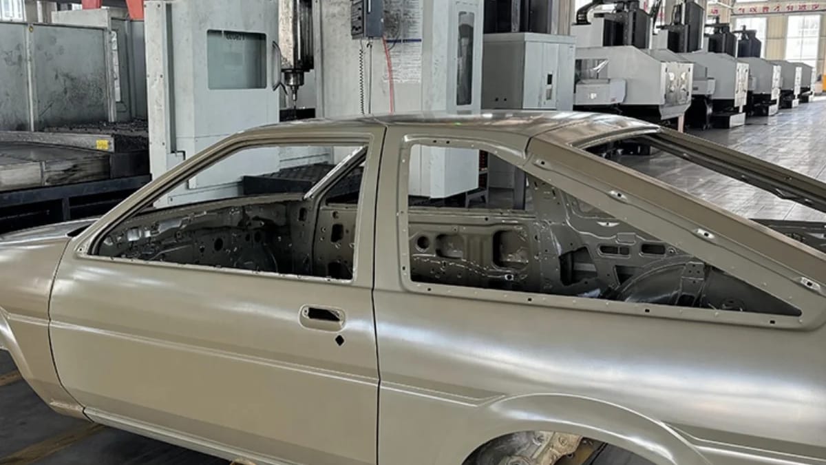You can now buy a brand-new Toyota AE86 shell for $9,000 on Alibaba but ...