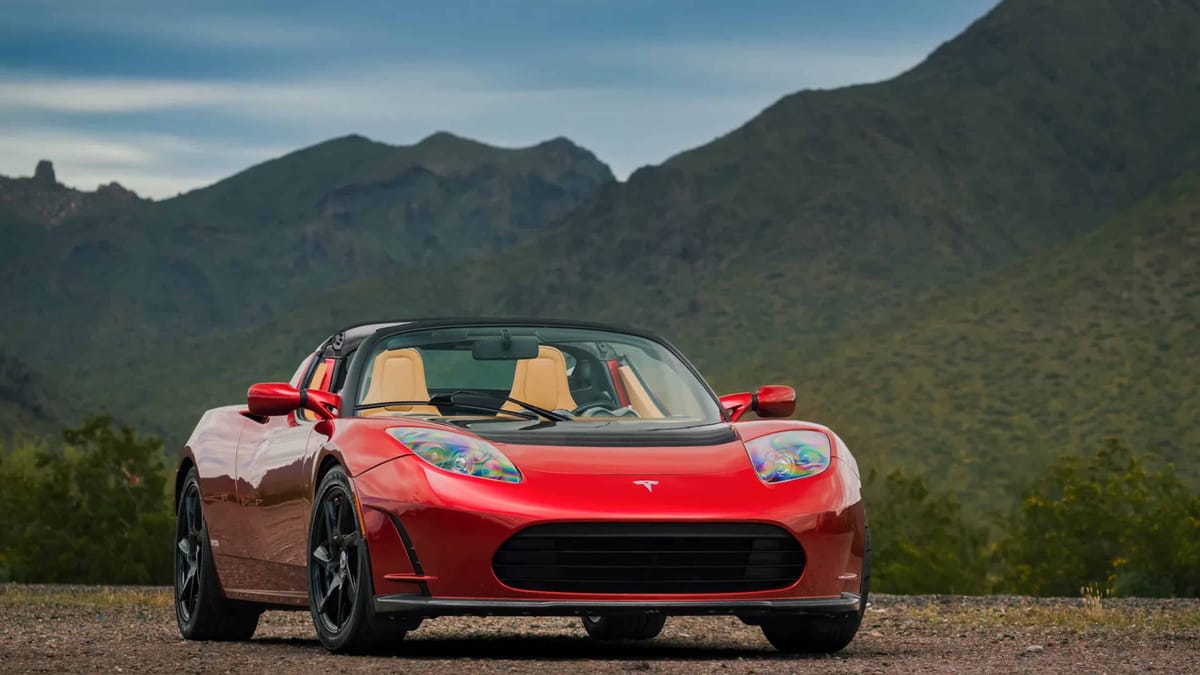 The rarest Tesla in the world: the first-generation Tesla Roadster