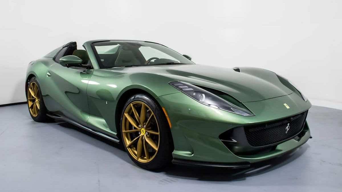 One-of-a-kind Ferrari 812 GTS hits the market for $750k