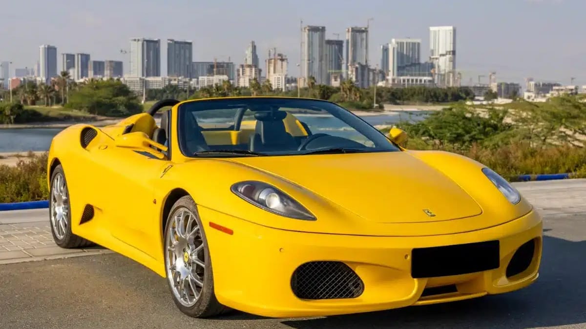 This Ferrari F430 is finished in one of Ferrari's most underrated colors