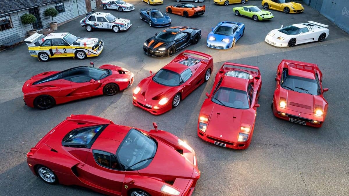 The most impressive single-owner car collection ever is up for auction