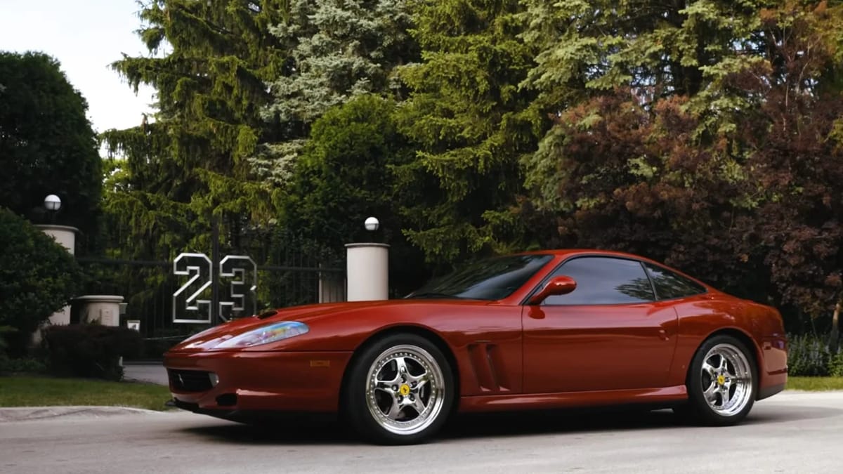 Florida man who found Michael Jordan's long-lost Ferrari 550