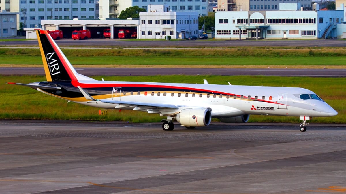 $9,000,000,000 Japanese jet never carried a single passenger in