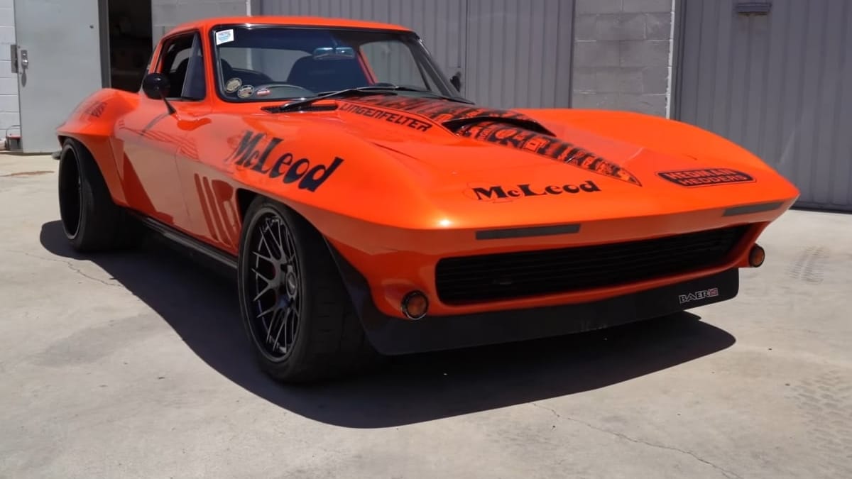 C2 Corvette labelled a 'basket case' in 1965 is now an absolute beauty