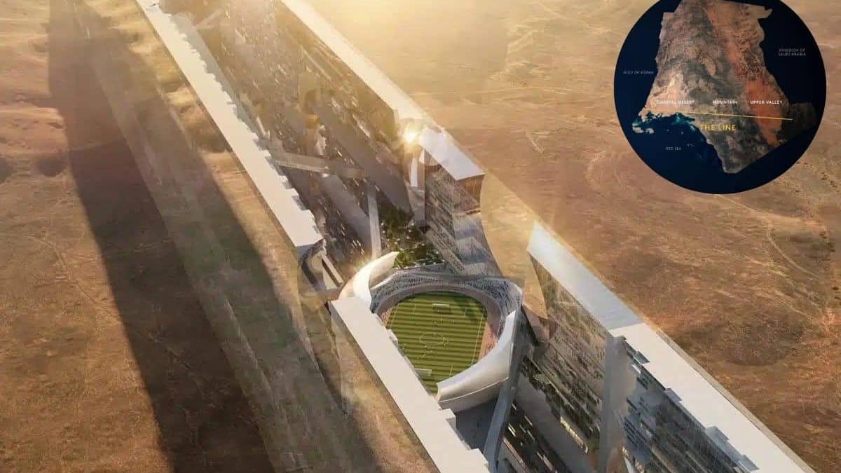 Neom and ‘The Line’ map shows the enormity of the giga-project