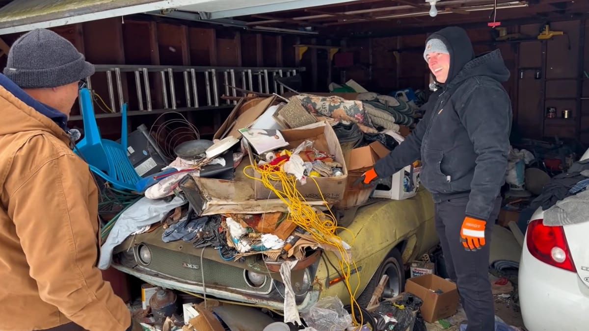 Ohio detailers find abandoned AMC untouched for 37 years and give
