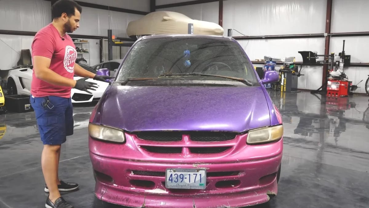Pimp My Ride Rv YouTuber buys $850 abandoned minivan from Pimp My Ride and what he ...