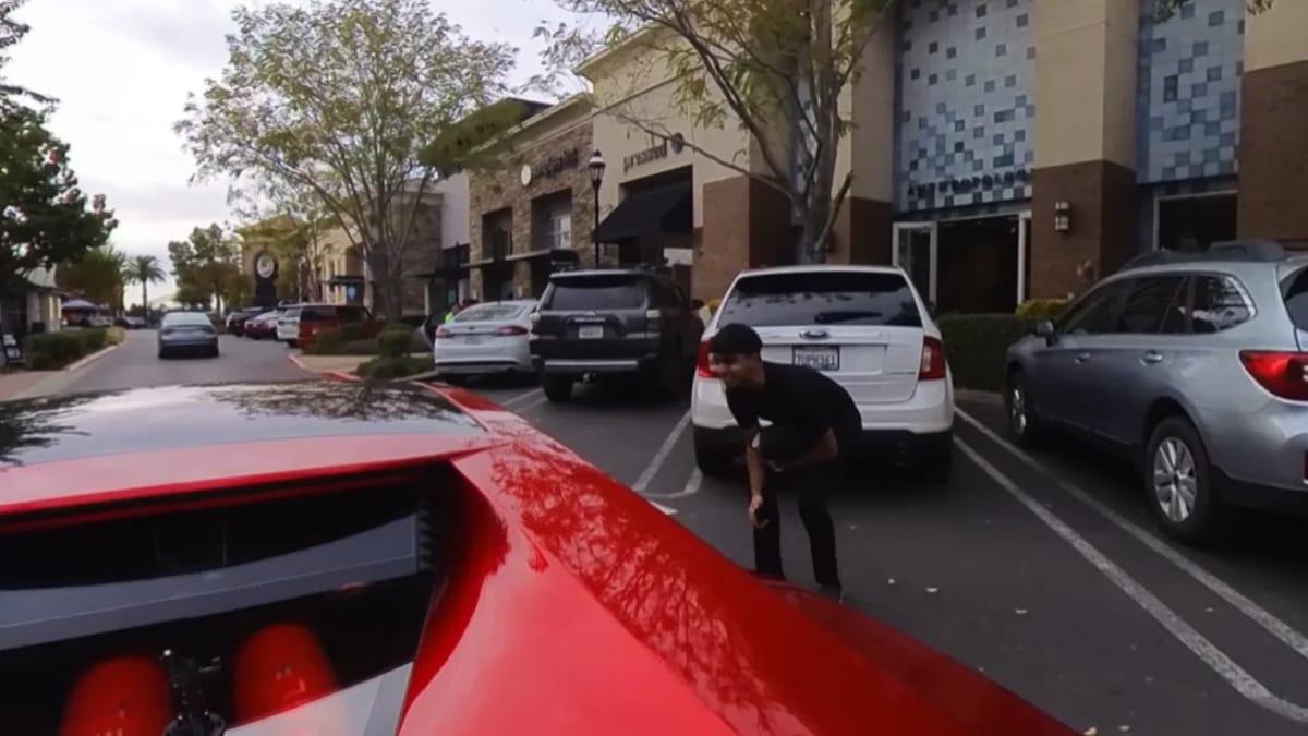US man who built his own Tesla with parts from a Cybertruck and a Model 3 can't drive it round Los Angeles without causing a commotion