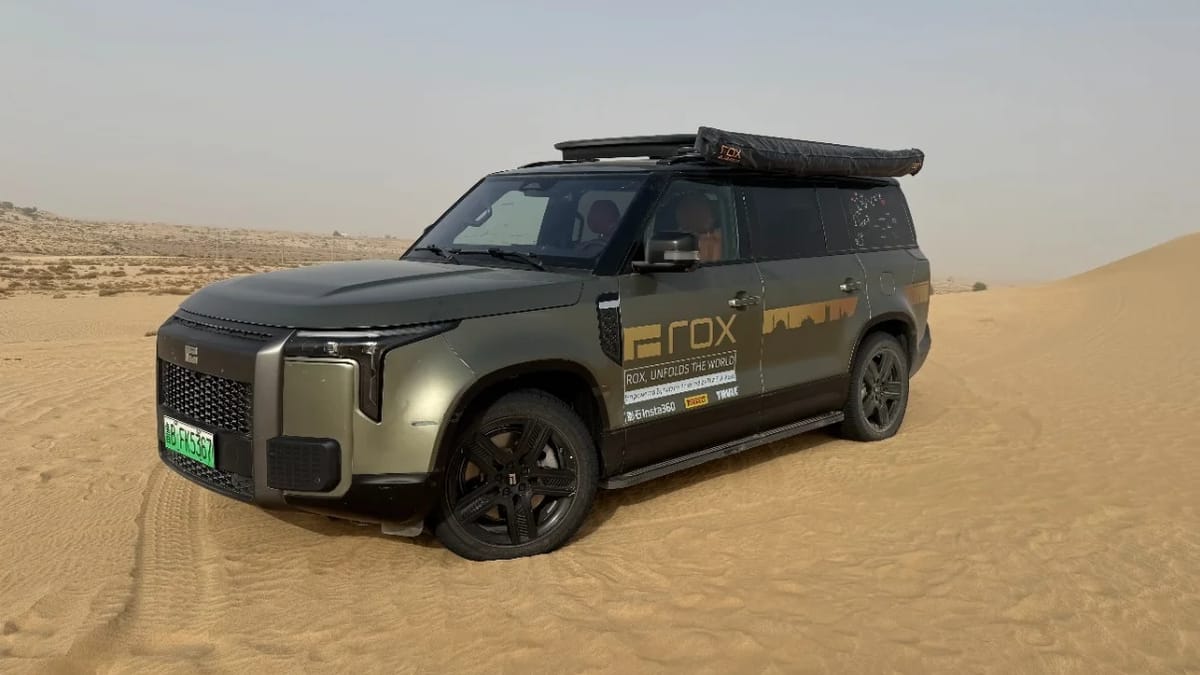 Chinese Defender Rox Chinese automaker ROX just crossed over 13 countries from China to the ...