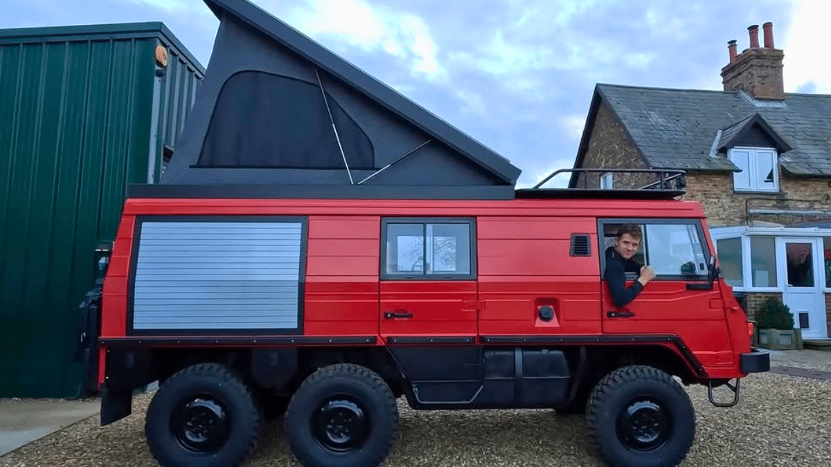 Ruby Red Rv 'World's biggest and toughest RV' Big Red is up for sale after its ...