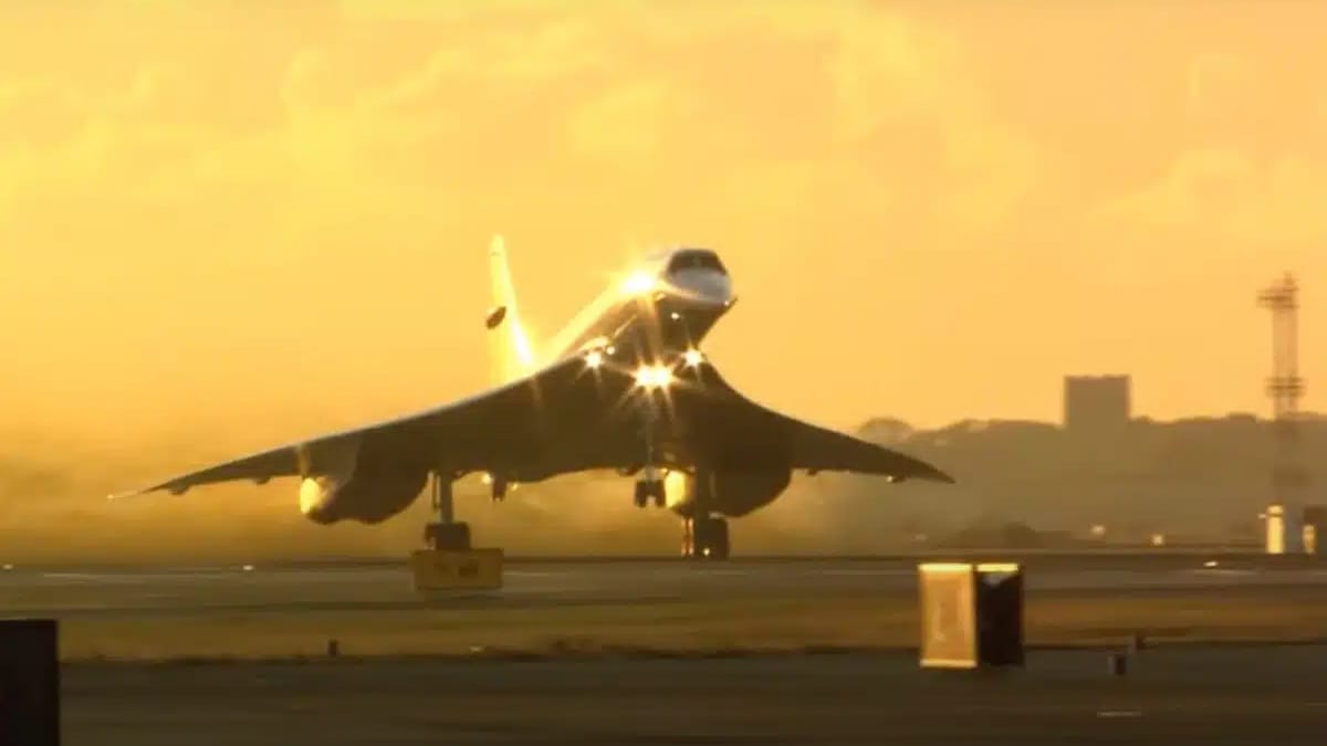 Concorde Rear Exits Rare footage shows what it was like to be inside Concorde as it broke ...