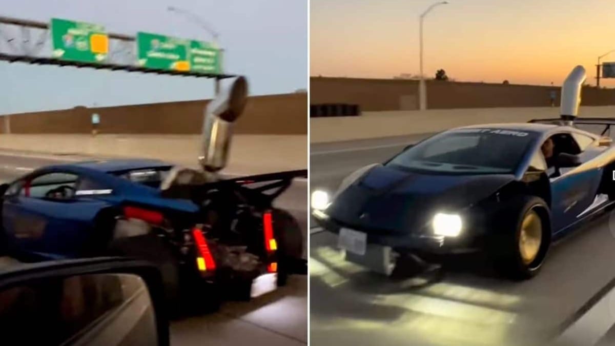 This custom Lamborghini is as far from 'stock' as you can possibly imagine