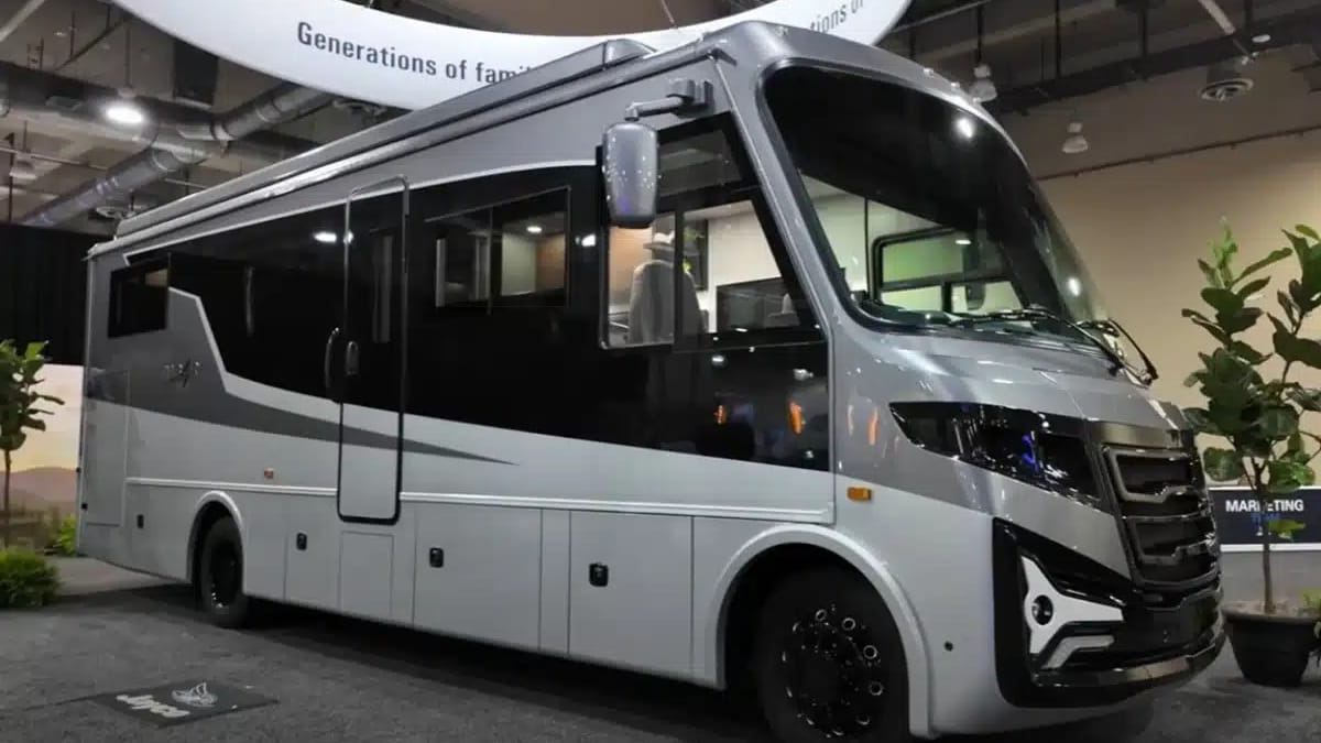 Company debuts luxury RV of the future, and it's the first ever all ...