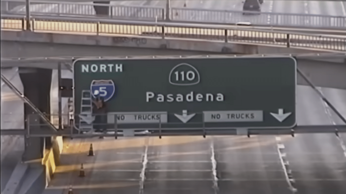 This artist helped millions of Los Angeles drivers by creating his own ...