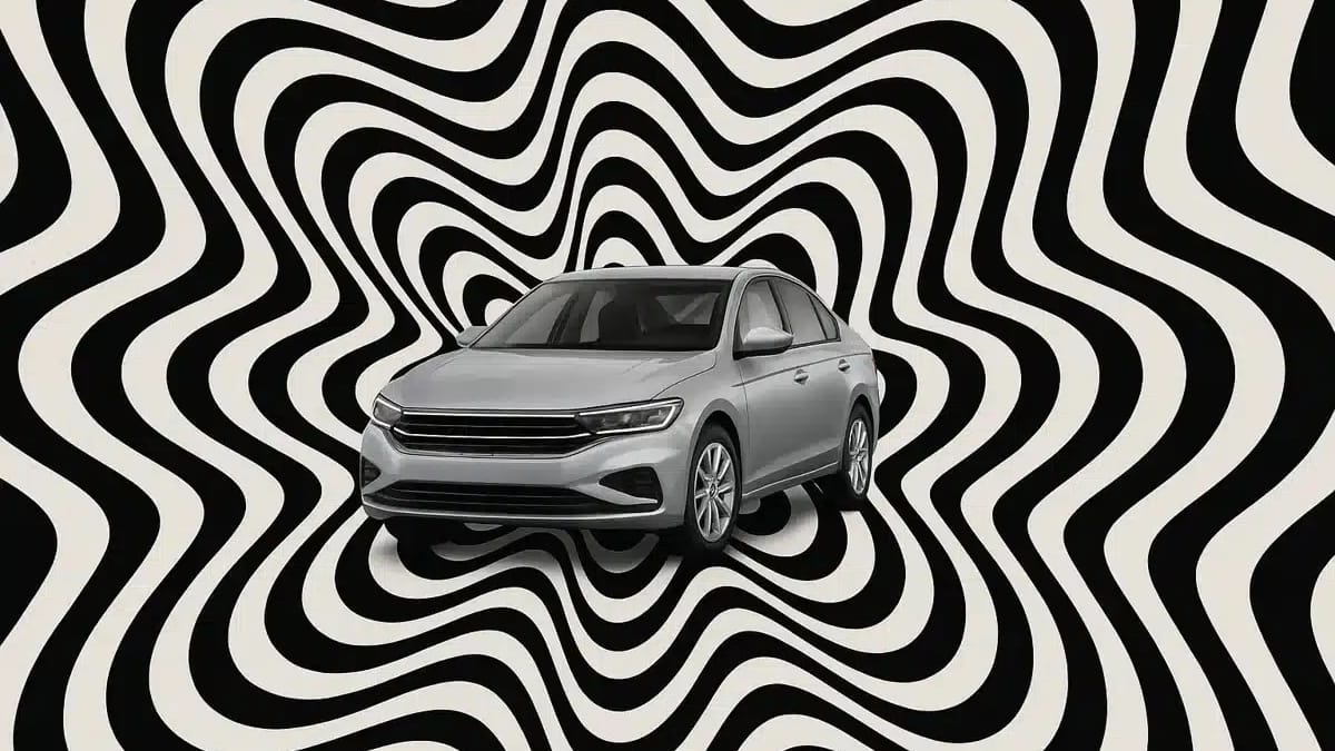 Illusion Raspberry Car 6 mind-bending car optical illusions that will make you do at least a ...