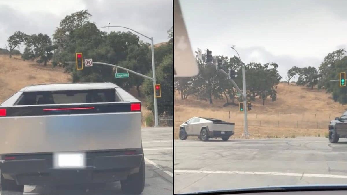 Watch the Tesla Cybertruck launch off the line like a Formula 1 car