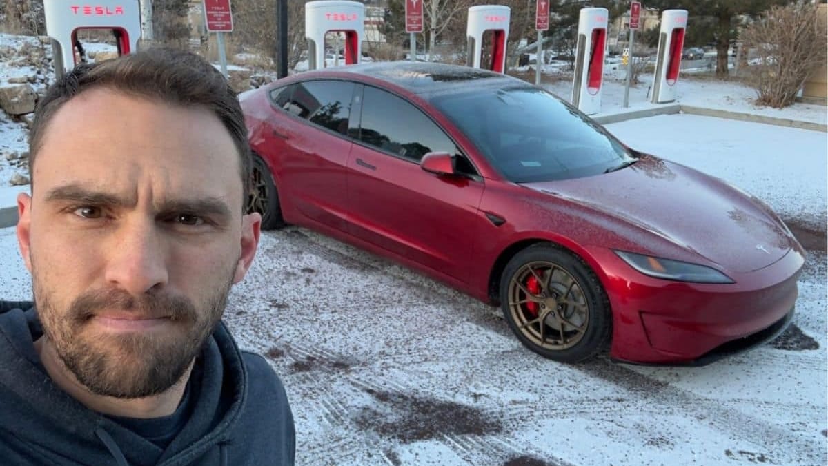 Tesla owner freezes the battery in his Model 3 Performance just to see ...