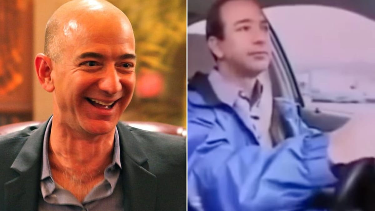 Jeff Bezos opted to drive a surprisingly modest car despite possessing ...