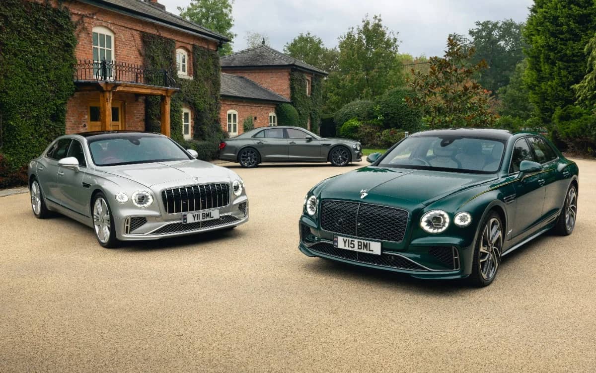Bentley is celebrating a triple 'birthday' with a collection of limited-edition Flying Spurs