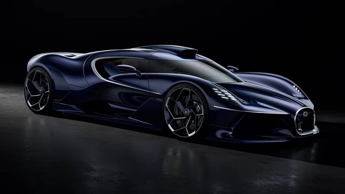 Supercar Blondie gets up close with the 1-of-1 Bugatti Destrier at Pebble Beach 'that's artwork on wheels' and explains why it's so special
