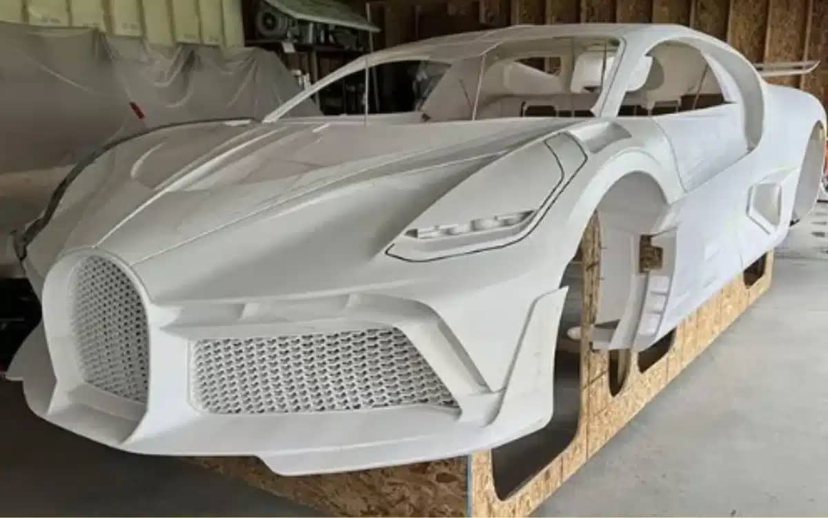This guy 3D printed a supercar in his garage and the likeness is uncanny