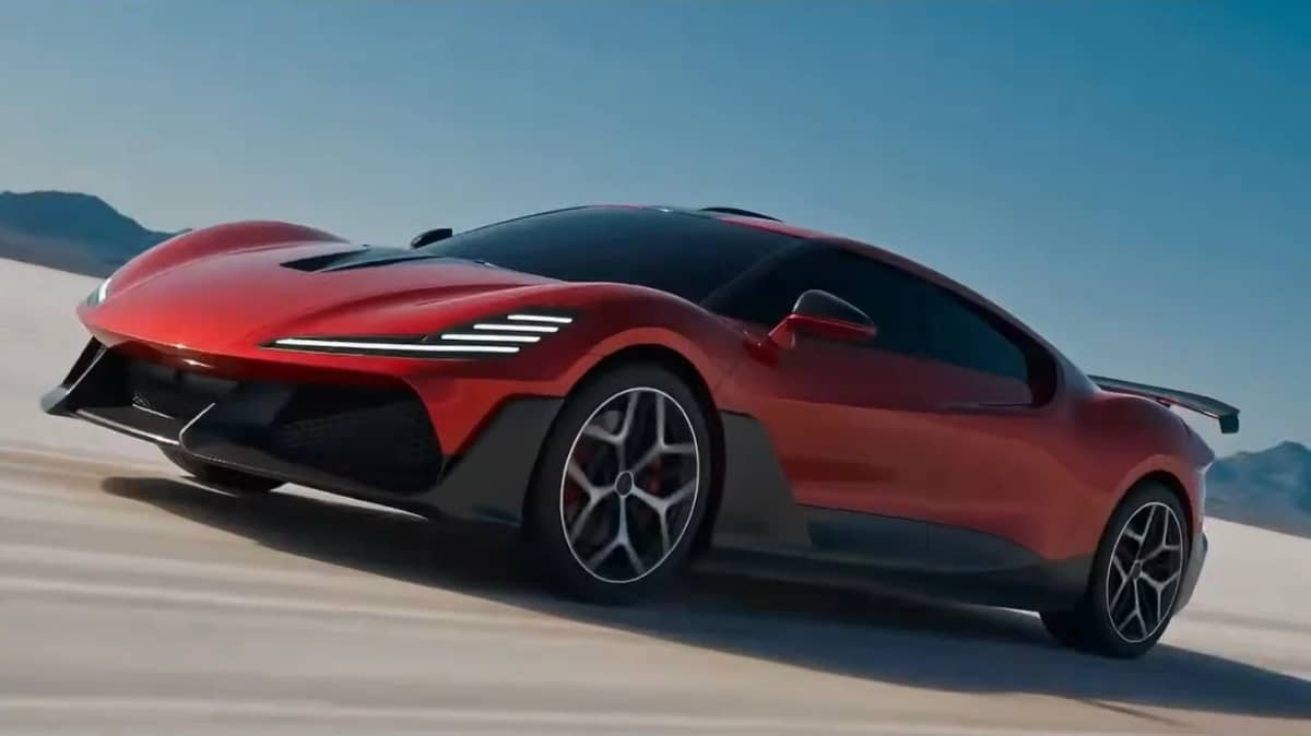 Chinese vacuum company unveils rocket-boosted EV that it claims can hit 0-60mph in just 0.9 seconds