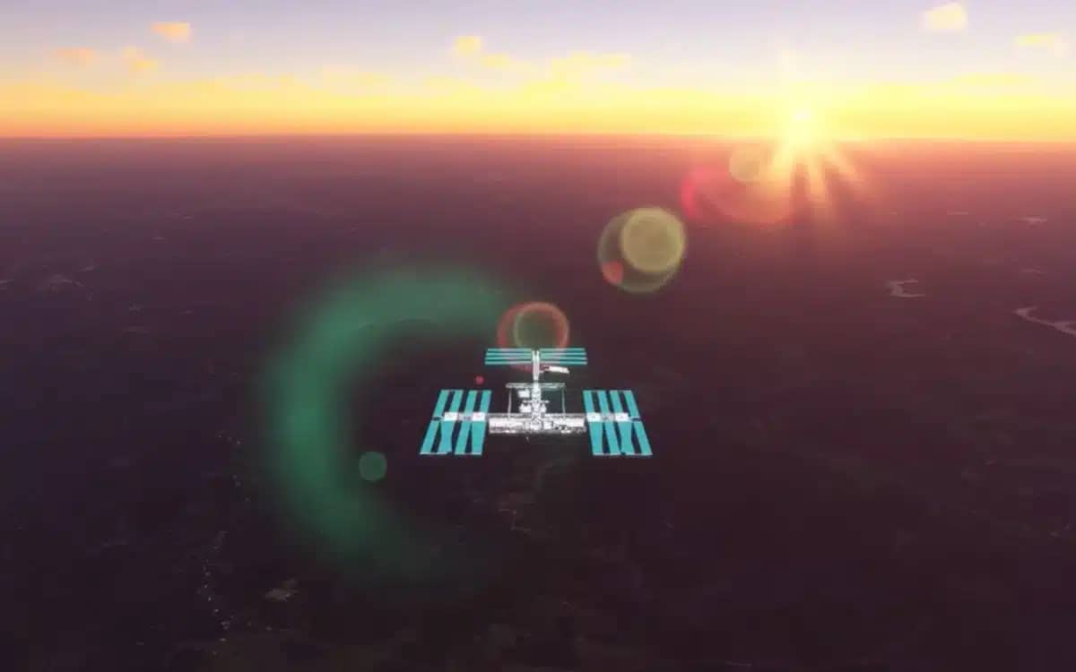 Video shows incredible speed of International Space Station as it orbits Earth at 10,000ft