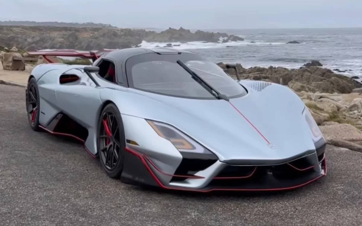 Man is blown away by $2 million hypercar from America that's effectively a real-life GTA V car