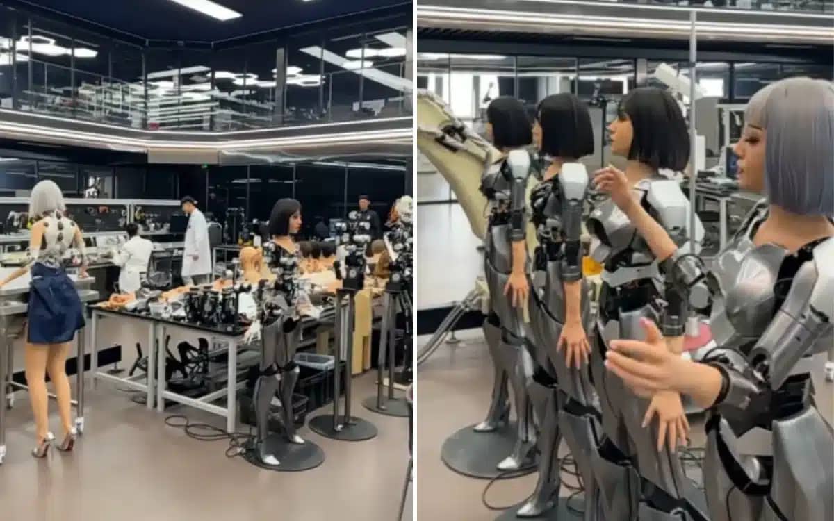Inside China’s humanoid factory where robots mimic the people around them
