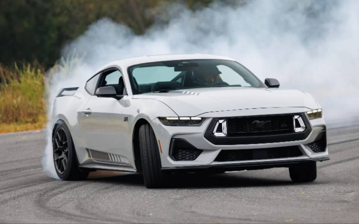 Factory built Ford Mustang RTR transforms EcoBoost into track ready drift machine
