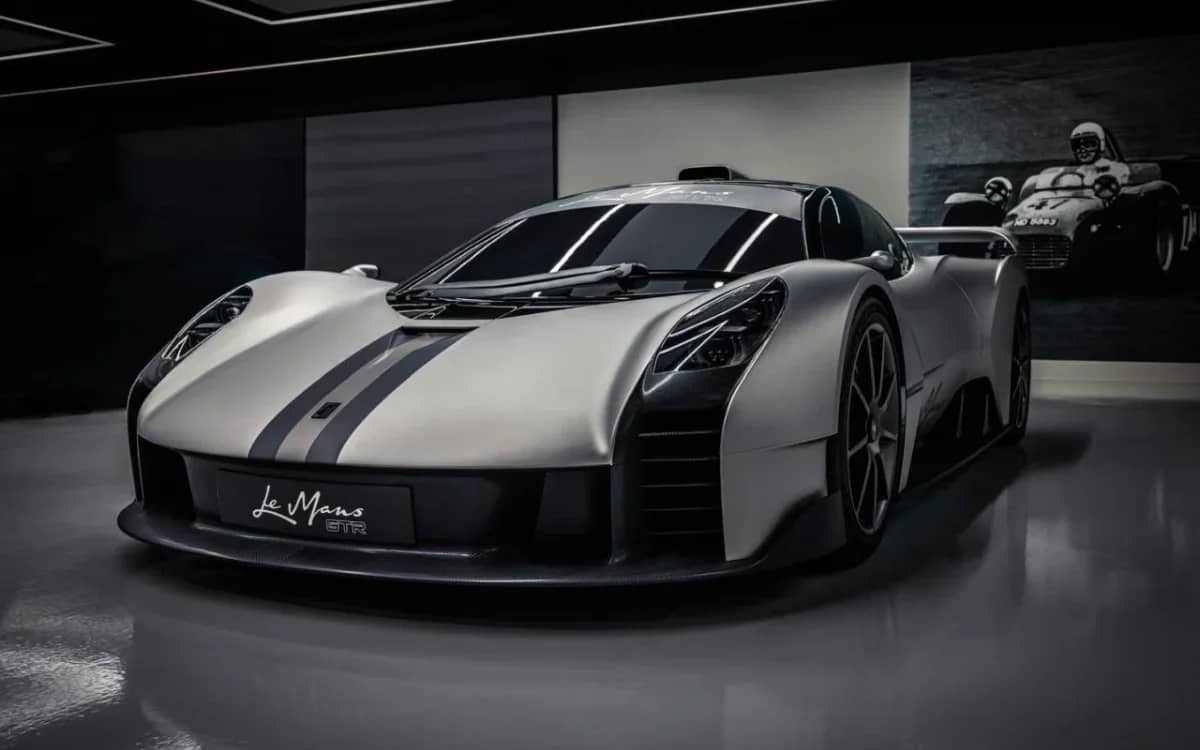 Gordon Murray Automotive's 1-in-24 Le Mans GTR showcased in all its beauty at Retromobile 2026