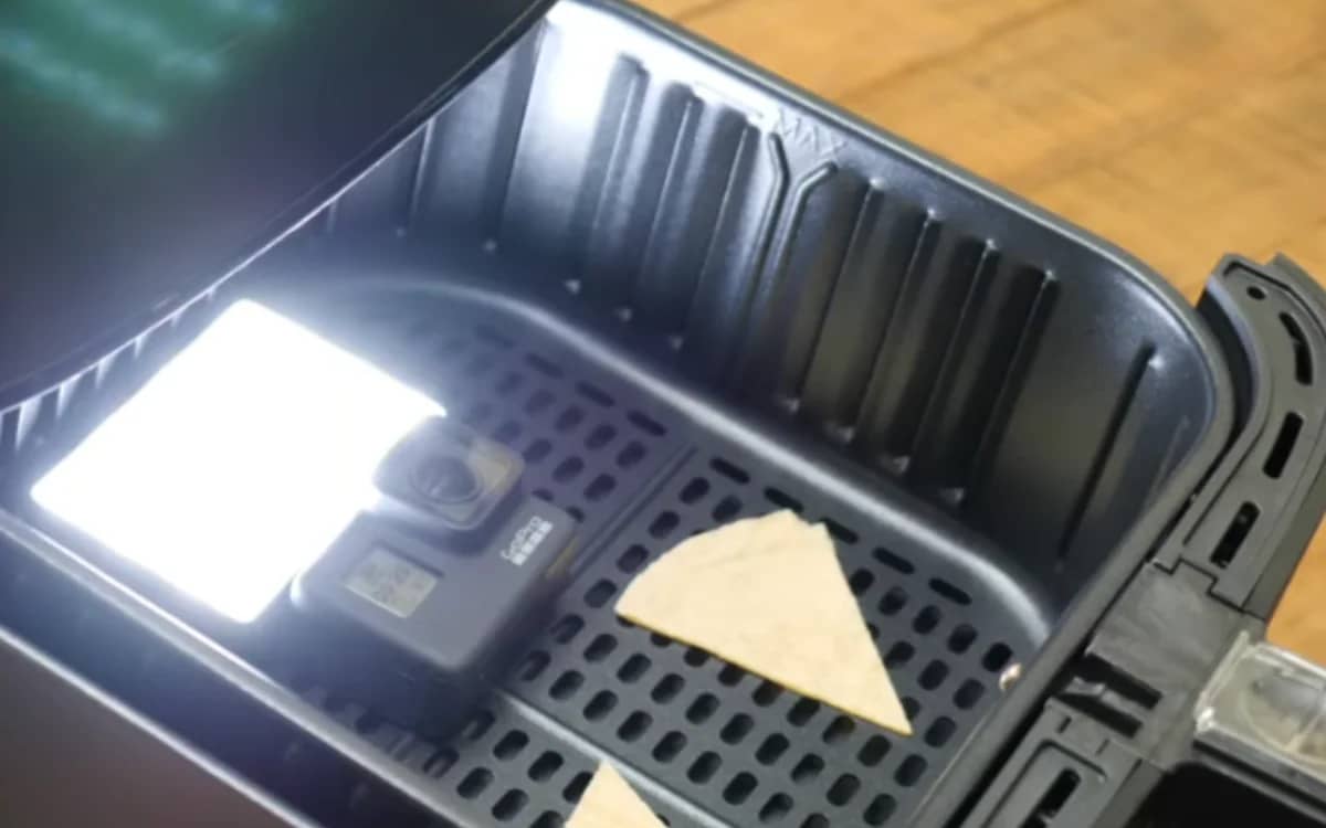 Creator put a GoPro inside an air fryer to see what really happens and left people shocked