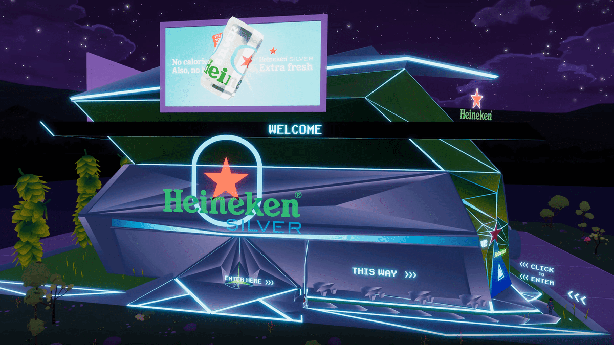 Heineken has just made a beer specifically for the Metaverse