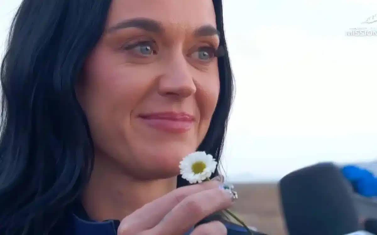 Katy Perry was taking last-minute astronaut lessons just before heading into space