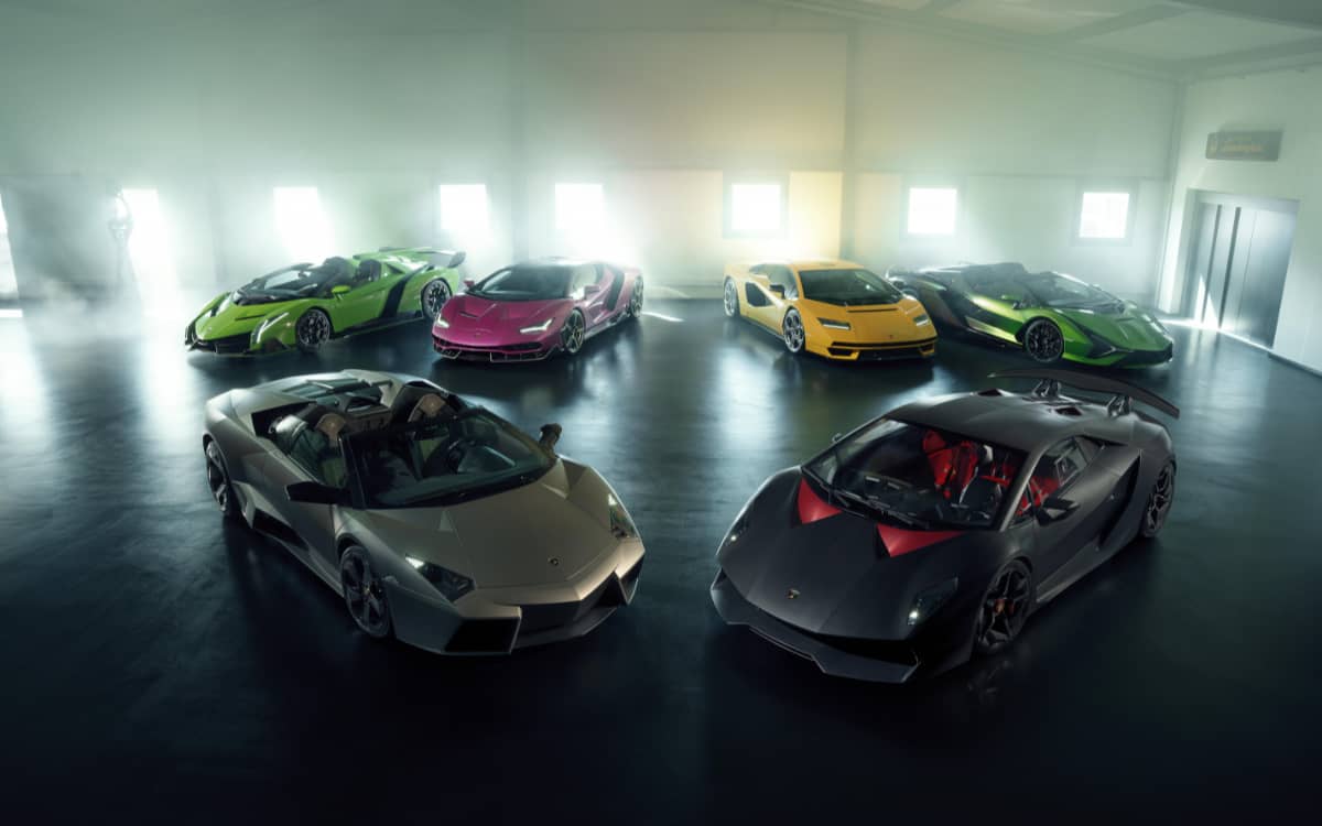Lamborghini’s rarest creations and the collector who turned them into a life’s passion