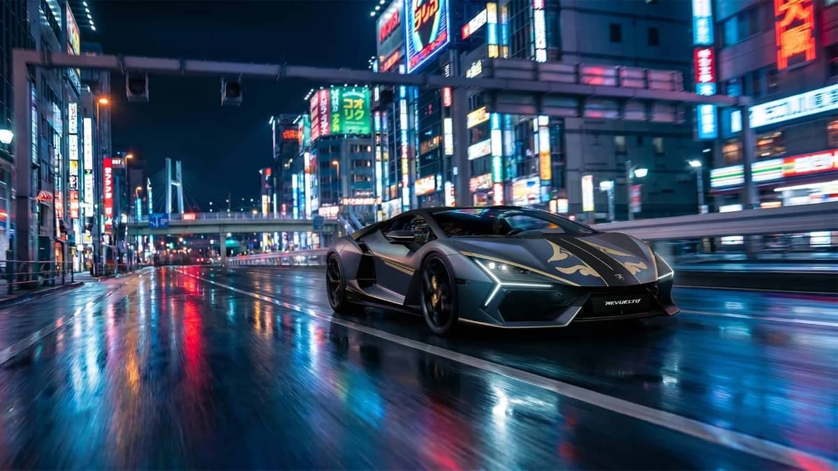 Lamborghini builds special 1-of-25 Revuelto Impavido for Japan and there's four different color schemes that all hold special meaning