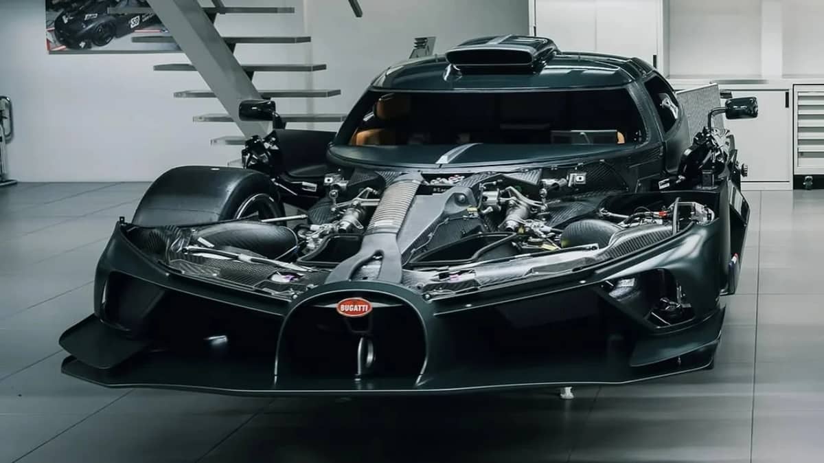 World's first road legal Bugatti Bolide unveiled by Lanzante at Goodwood and these are the subtle differences that made it possible
