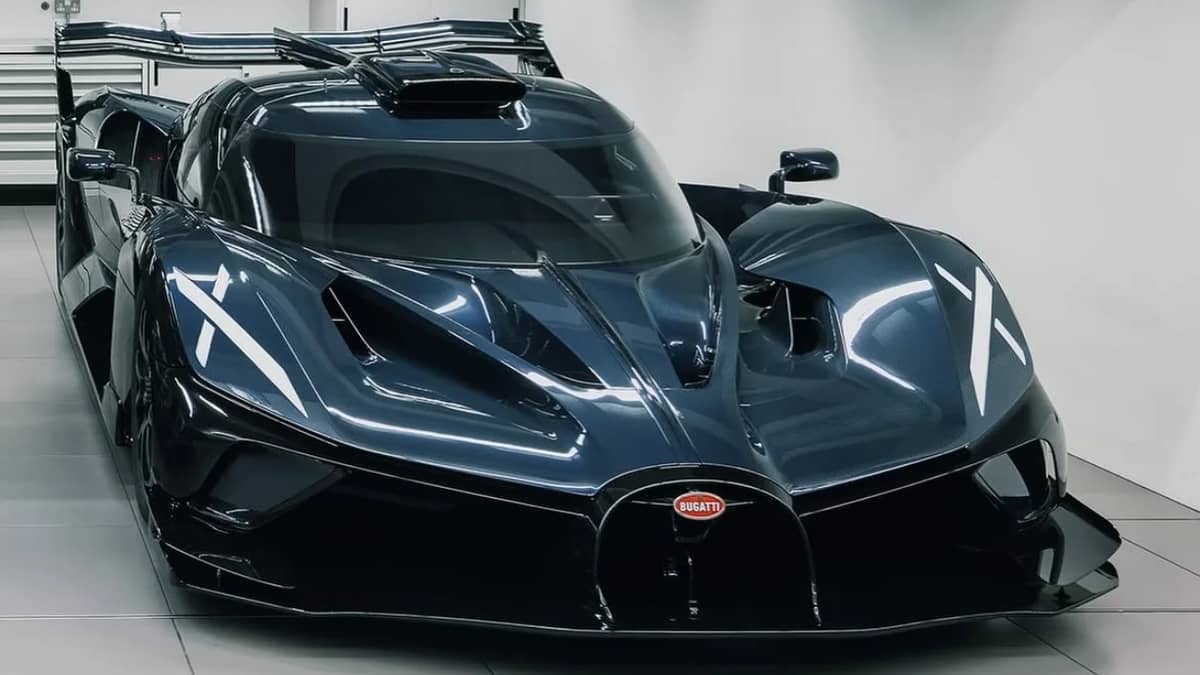 World's first road legal Bugatti Bolide unveiled by Lanzante at Goodwood and it looks stunning