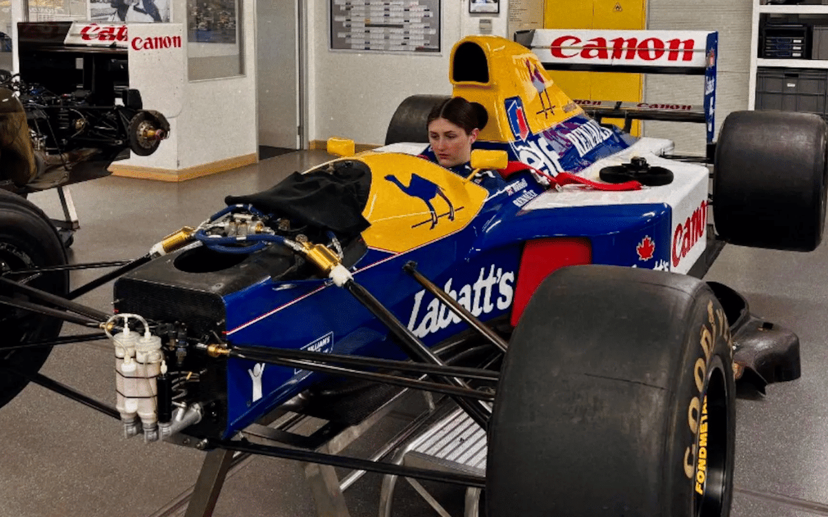 f1-car-won-championship-1992-now-lia-block-sending-it-up-a-hill
